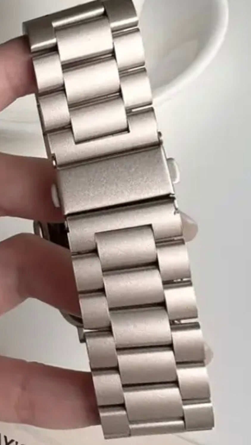 CINTURINO APPLE WATCH ACCIAIO